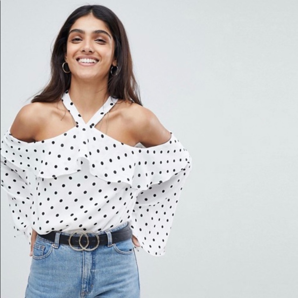 ASOS Polka Dot Top